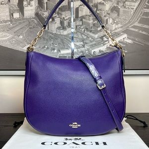 Coach Purple Hobo Shoulder bag Crossbody Purse
Brand new without tags.